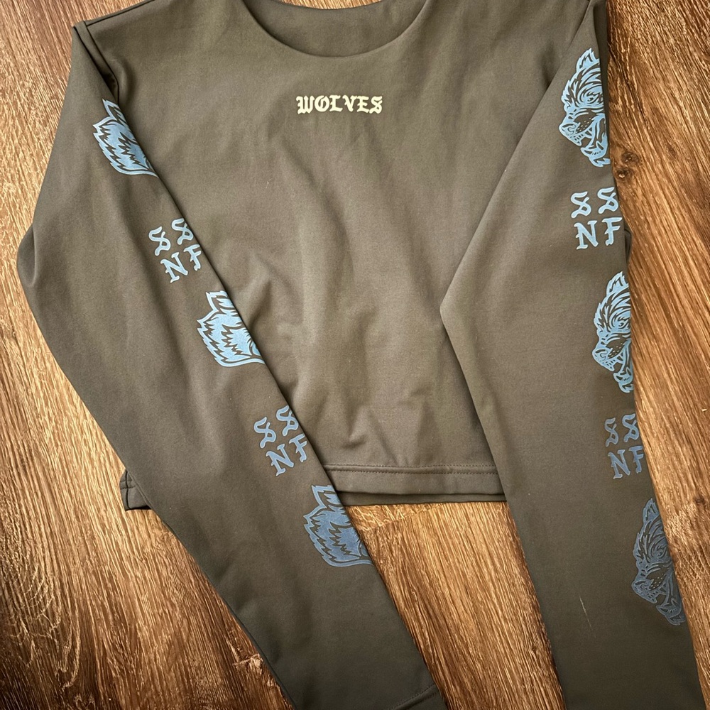 Darc Sport Long Sleeve Tee with Blue Graphics